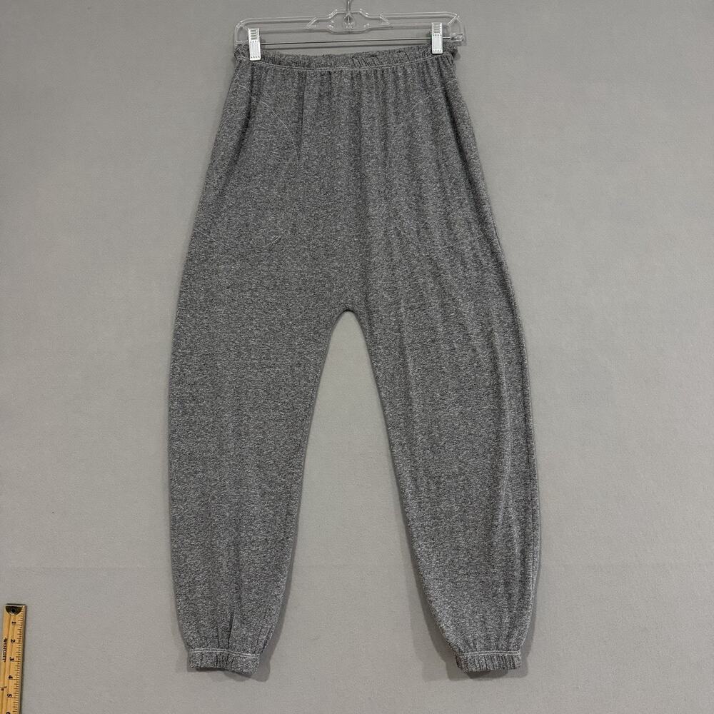THE GREAT. Sweatpants Size 0 Gray French Terry Jogger Elastic Waist Cuffed